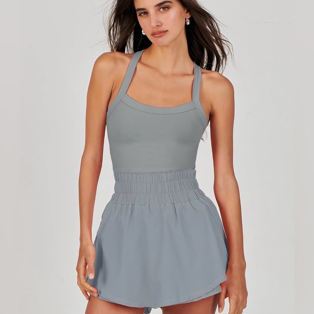 ANRABESS Womens Mini Tennis Skort Dress